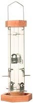 North States Industries 9038  Crystal Tower Combination SeedBirdfeeder