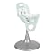 Boon Flair Pedestal Highchair- Blue/ White/ Gray