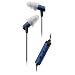 Etymotic Research HF2 Hands-Free Earphone Headset with Microphone (Cobalt Blue, iPhone Compatible)