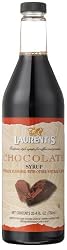 Laurentis Chocolate Coffee Syrup, 25.4-Ounce Plastic Bottles (Pack of 2)