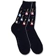 Foot Traffic Men's Guitar Music Lovers Soft and Comfortable Socks