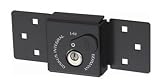 Abus 141/200 Black with Diskus 26/70 KA Van Door Lock & Hasp Combo, Keyed Alike (KA)