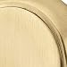 Emtek Cylinder Floor Bumper 2 size options and 7 finish options (1 1/2, Satin Brass (US4))