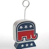 Republican Elephant Photo Holder Weight