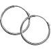 Platinum Hoop Earring