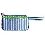 Blue Clutch Wristlet
