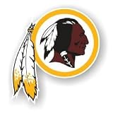 Washington Redskins 12 Die Cut Vinyl Magnets - Set of Two