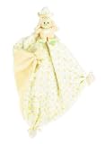 Baby Security Blanket and Plush Rattle-YELLOW