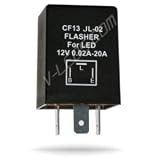 3 PIN JAPANESE ELECTRONIC LED FLASHER BLINKER FIX JSO