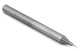 Niagara Cutter 059795 Square End Mill .005 Flute, 1 1/2 L, 1/8 Shank, Carbide, 4xFL
