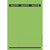 Esselte Leitz 16870055 R�ckenschild selbstklebend PC, Papier, lang, breit, 75 St�ck, gr�n