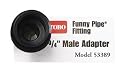Toro #53389 3/4"Male Adapt Fun Pipe