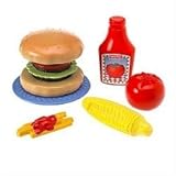UPC 027084707601 product image for Fisher-Price Mini Meal Set - Burger | upcitemdb.com