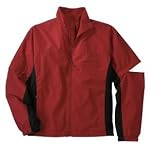 NEW Sport-Tek - Micro-Tek Convertible Jacket Red/Black-XL