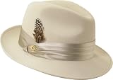 Stacy Adams Men's SAW566 Hat,Cement,M US
