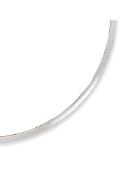 Sterling Silver Polished 3mm Neck Collar
