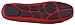Michael Kors Fulton Moc Womens Scarlet Red Leather Fashion Flats