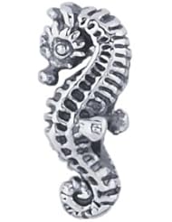 Frolic Sterling Silver Seahorse Slider Charm