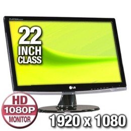 LG W2253VP-PF Glossy Black LCD Monitor