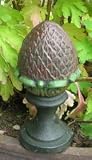 Ornamental Iron Acorn Hose Guide