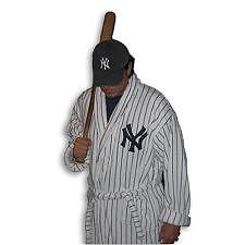 New York Yankee Authentic Unisex Team Color Robe
