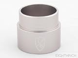 EIGHTHINCH FIXIE FIXED GEAR HEADTUBE EXTENDER BARSPIN BAR SPIN 1 1/8″ SILVER
