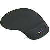 TRIXES Black Comfort Wrist Gel Rest Support Mat Mouse Mice Pad