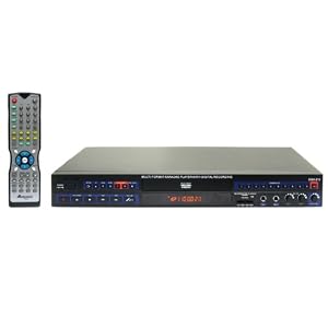 Acesonic DGX-210 Multi-Format Karaoke Player with Digital Recording & CDG-to-MP3+G Conversion