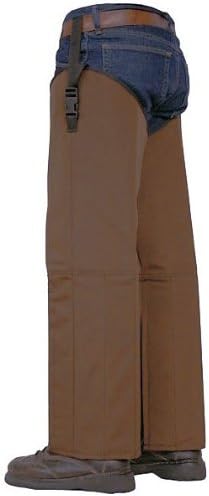 Crackshot Corporation R-3965 Snake Chapz Cocoa Brown-Nylon - Tall-Stocky