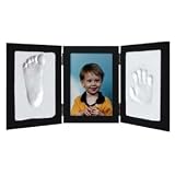 Clay Keepsake and Photo Desktop Frame - Black by Casting Keepsakes
