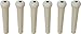 Graph Tech Tusq Ivory Acoustic Guitar Bridge Pins White Black Dot