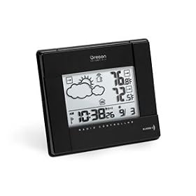 Oregon Scientific Wireless Weather Forecast BLACK