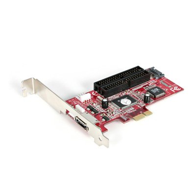 StarTech.com 1x eSATA + 1x SATA II + 2x IDE PCI Express Controller Adapter Card PEXSAT2IDE2