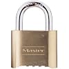 Master Lock 176-P380 Brass Combination Padlock