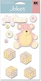 Boutique Baby Themed Ornate Stickers: Baby Toys