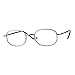 Mens Classic Metal Rim Rectangular Bifocal Reading Eye Glasses Silver 2.5