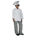 Chef Works CWBJ-WHT Kid's Chef Coat, White, Small