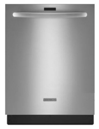 Architect Series II 6 Cycles Tall Tub Dishwasher Stainless Steel Interior EQ Wash System 16 Place Setting Capacity LED Display Energy Star Qualified: Stainless Steel