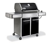 3741001 Genesis E-310 60 LP Gas Grill with 637 sq. in. Cooking Surface 3 Stainless Steel Burn