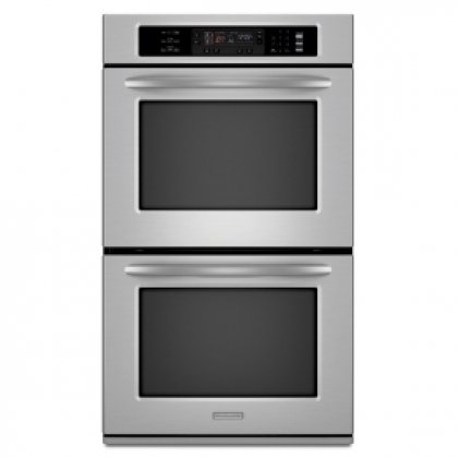 Kitchenaid KEBS278SSS 3.8 cu. ft. True Convection System in Upper & Lower Oven Architect Series II