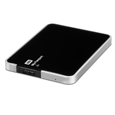 WD My Passport Air 1 TB for Mac: Portable, USB 3.0, Ultra-Slim, All Metal Hard Drive (WDBWDG0010BAL-NESN)