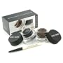 Bobbi Brown Long Wear Gel Eyeliner Duo: 2x Gel Eyeliner 3g ( #Black Ink, #Sepia Ink ) + Mini Ultra Fine Eye Liner Brush - 3pcs