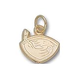 Atlanta Thrashers 3/8in Charm - 10kt Gold/10kt yellow gold