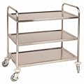 Clearing Trolley 3 tier. Size: 710 x 405 x 810mm.