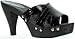 Sanita Women's Patent Snakeskin Filippa Plateau Platform Sandals - Retro Collection
