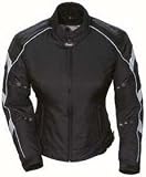 TOURMASTER/CORTECH LRX MOTORCYCLE JACKET BK/BK SIZE:LRG PLUS-20