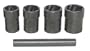 Lock Technology (LT 4240) 5 Piece 1/2 in. Drive Locking Lugnut Twist Socket Removal Kit