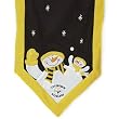 Pittsburgh Steelers 72"x15" Snowman Table Runner - Football Sports Merchandise
