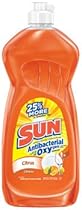 Sun Antibacterial with Oxygen Cleaning Action Citrus Dishwashing Liquid 20 oz