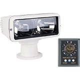ACR RCL-100D12V 19303 Searchlight Twin Bulb 12 Volt DC operation Rated at 200,000 Candela Rugged Cast Aluminum Housing Includes Point-Pad